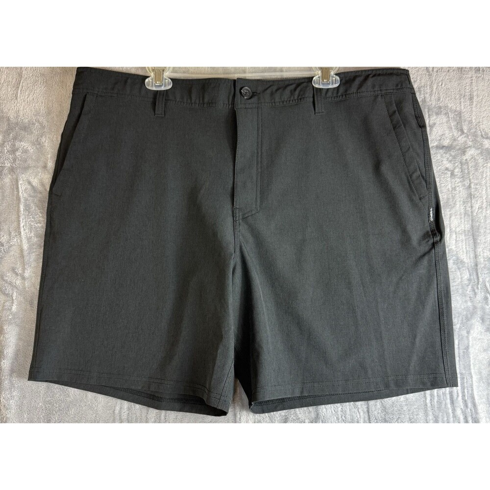 O'Neill Hybrid Shorts Mens 34 Hyperfreak Pro Stretch Gray Standard Fit Hyperdry